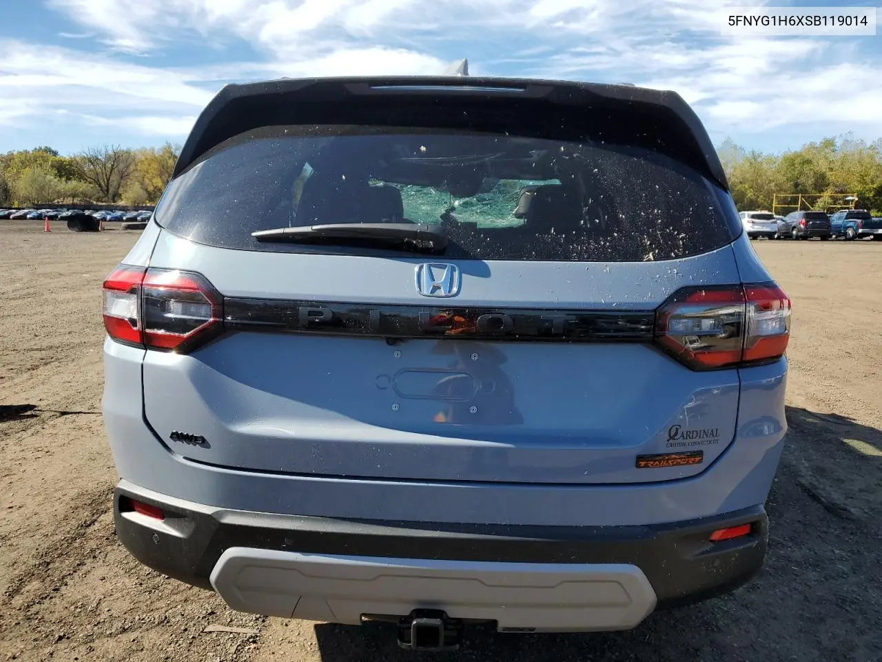 5FNYG1H6XSB119014 2025 Honda Pilot Trailsport