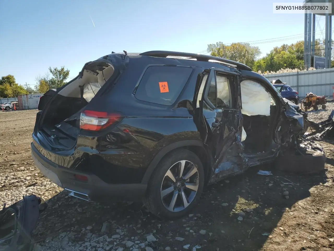 5FNYG1H88SB077802 2025 Honda Pilot Elite