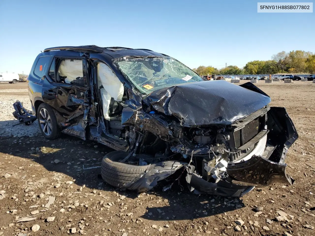 5FNYG1H88SB077802 2025 Honda Pilot Elite