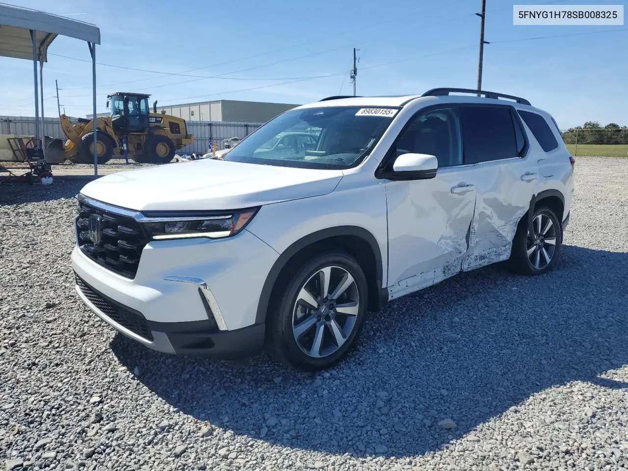 5FNYG1H78SB008325 2025 Honda Pilot Touring