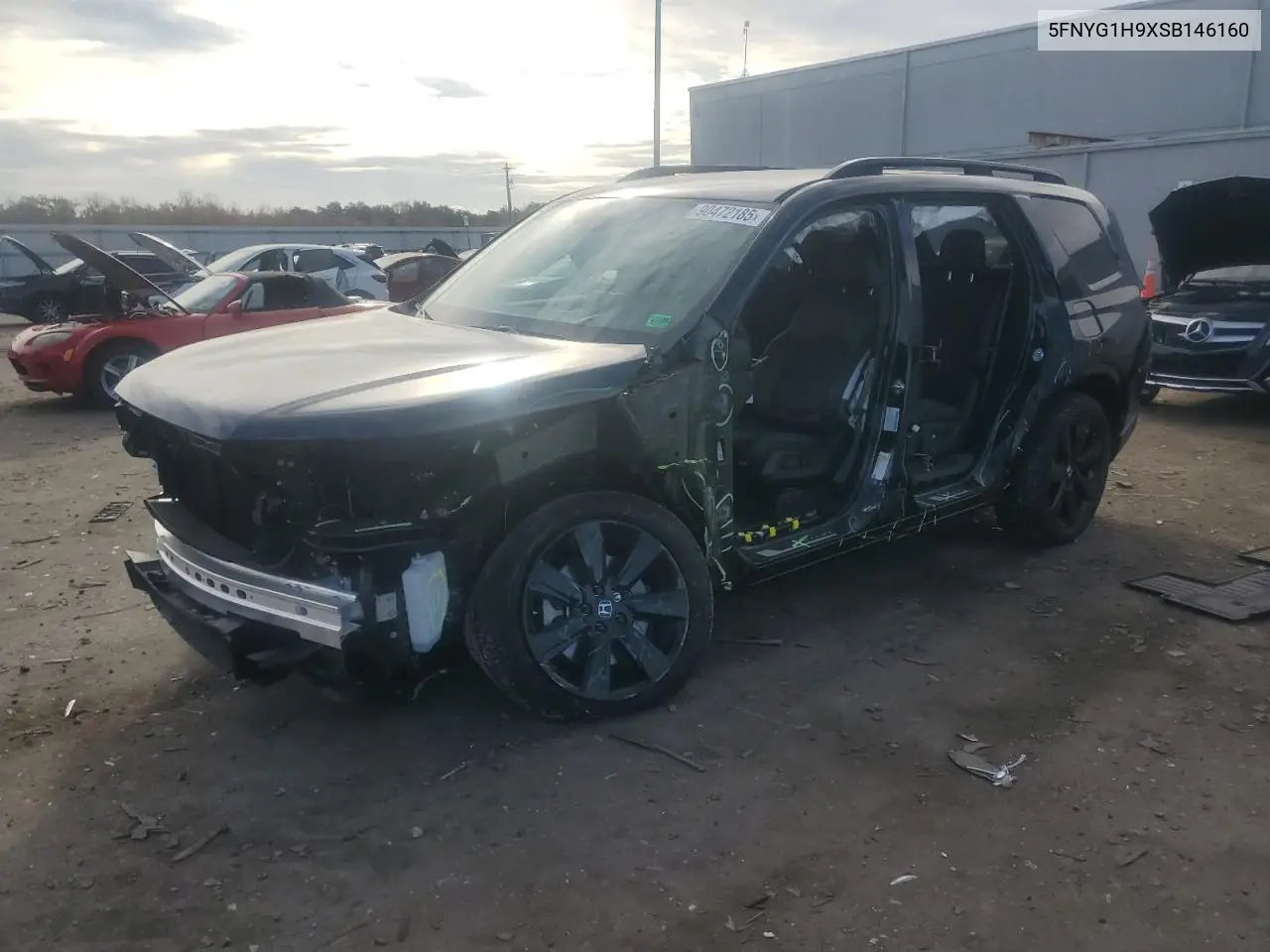 5FNYG1H9XSB146160 2025 Honda Pilot Black