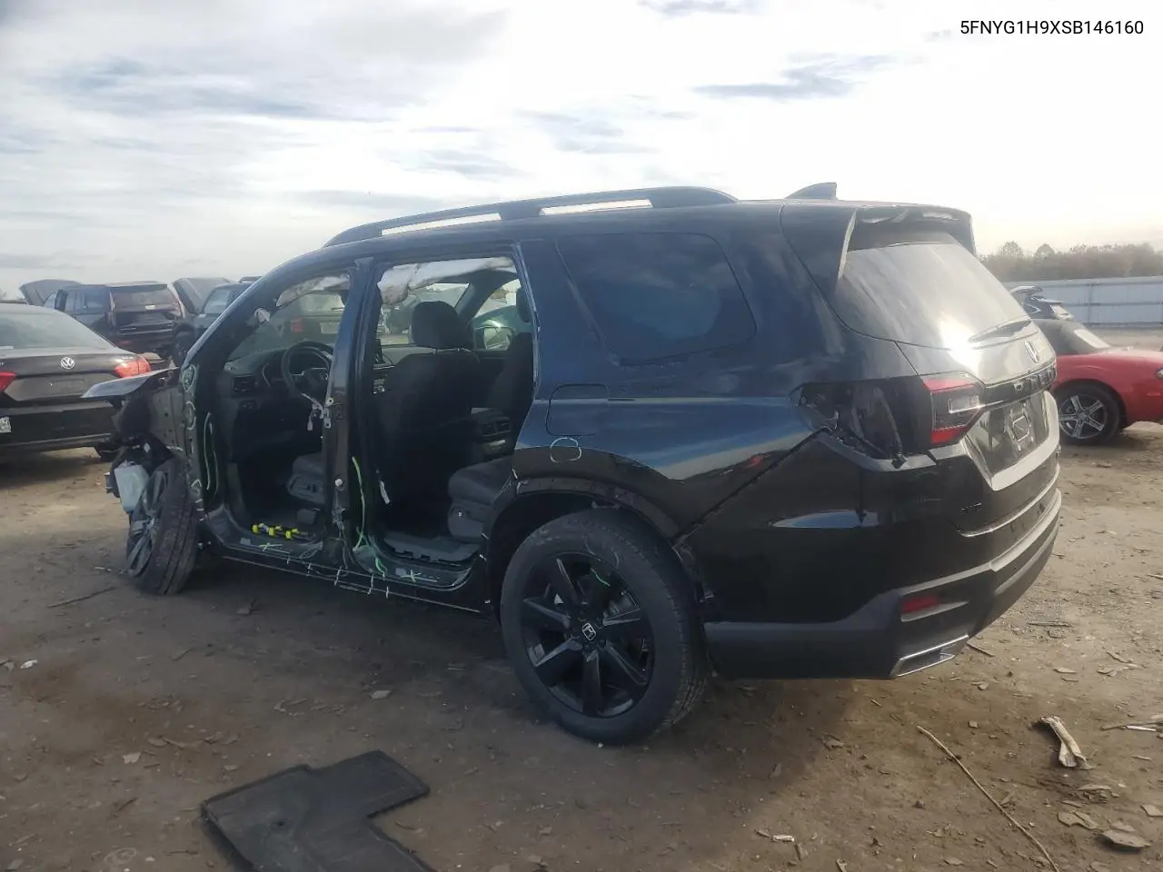 5FNYG1H9XSB146160 2025 Honda Pilot Black