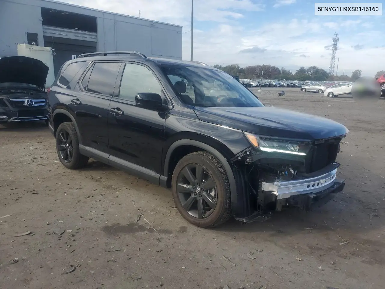 5FNYG1H9XSB146160 2025 Honda Pilot Black