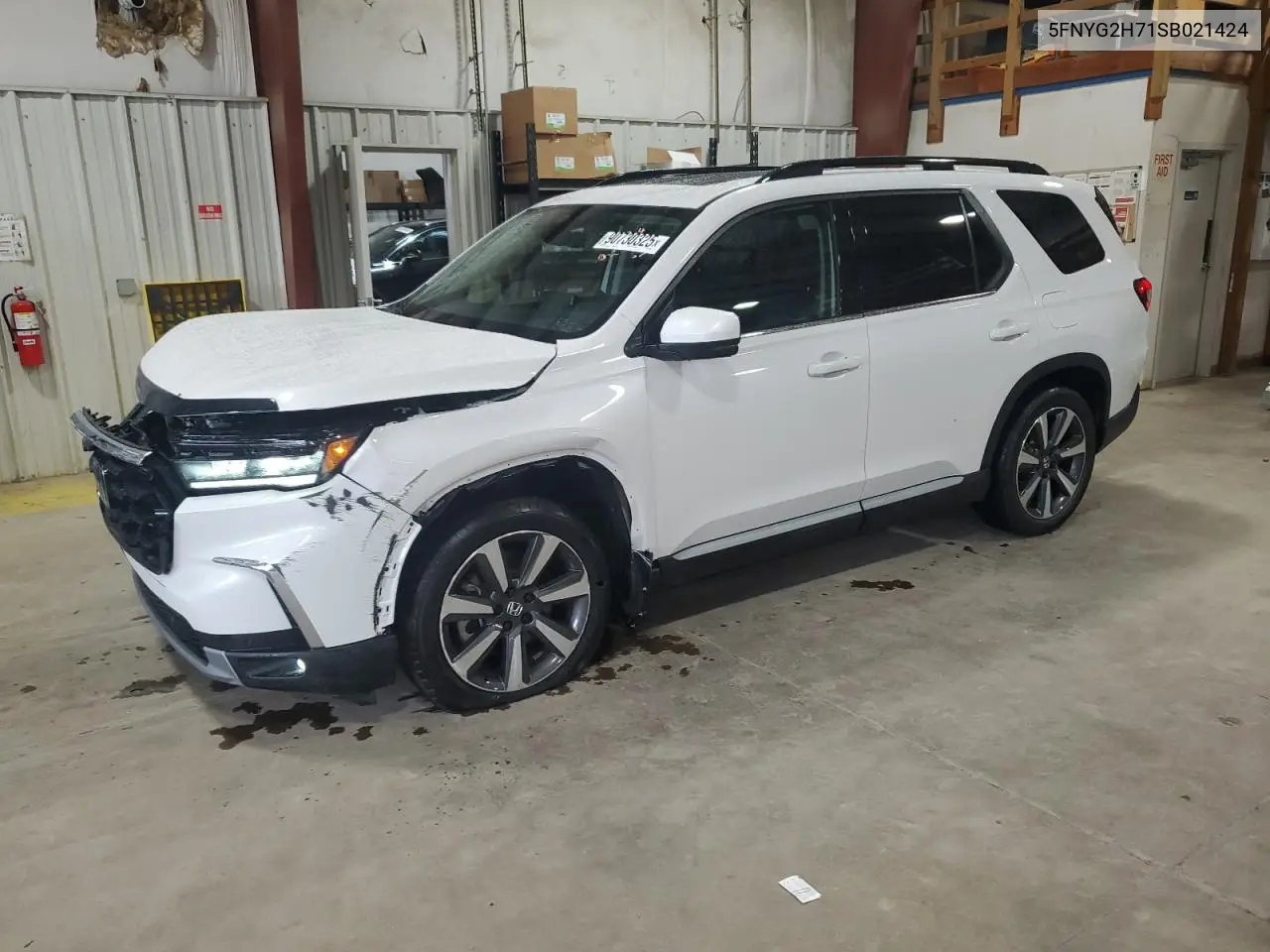 5FNYG2H71SB021424 2025 Honda Pilot Touring