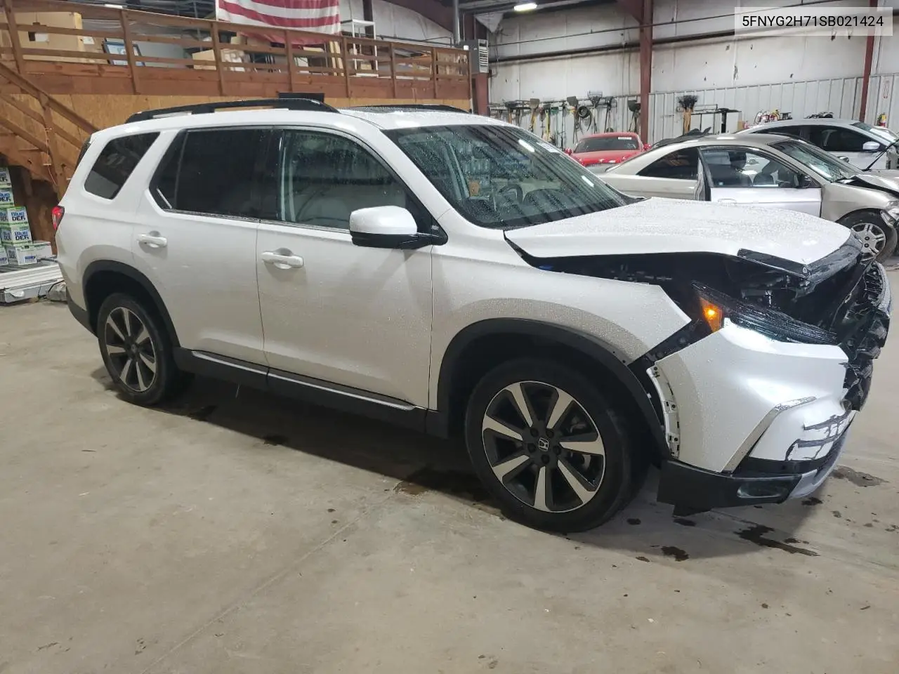 5FNYG2H71SB021424 2025 Honda Pilot Touring