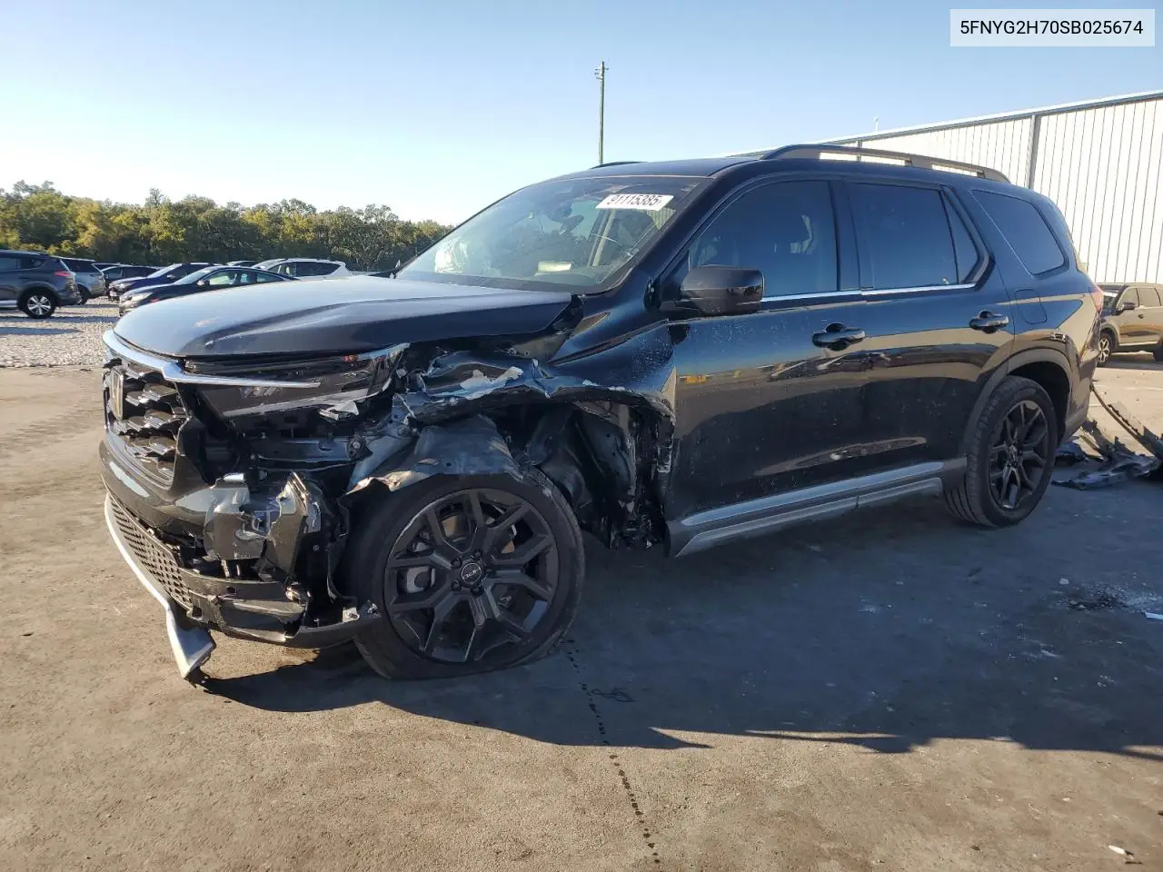 5FNYG2H70SB025674 2025 Honda Pilot Touring