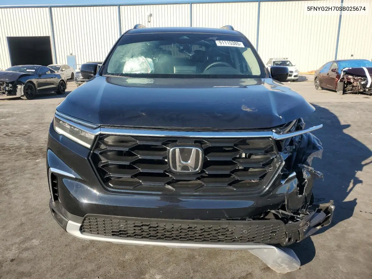 5FNYG2H70SB025674 2025 Honda Pilot Touring
