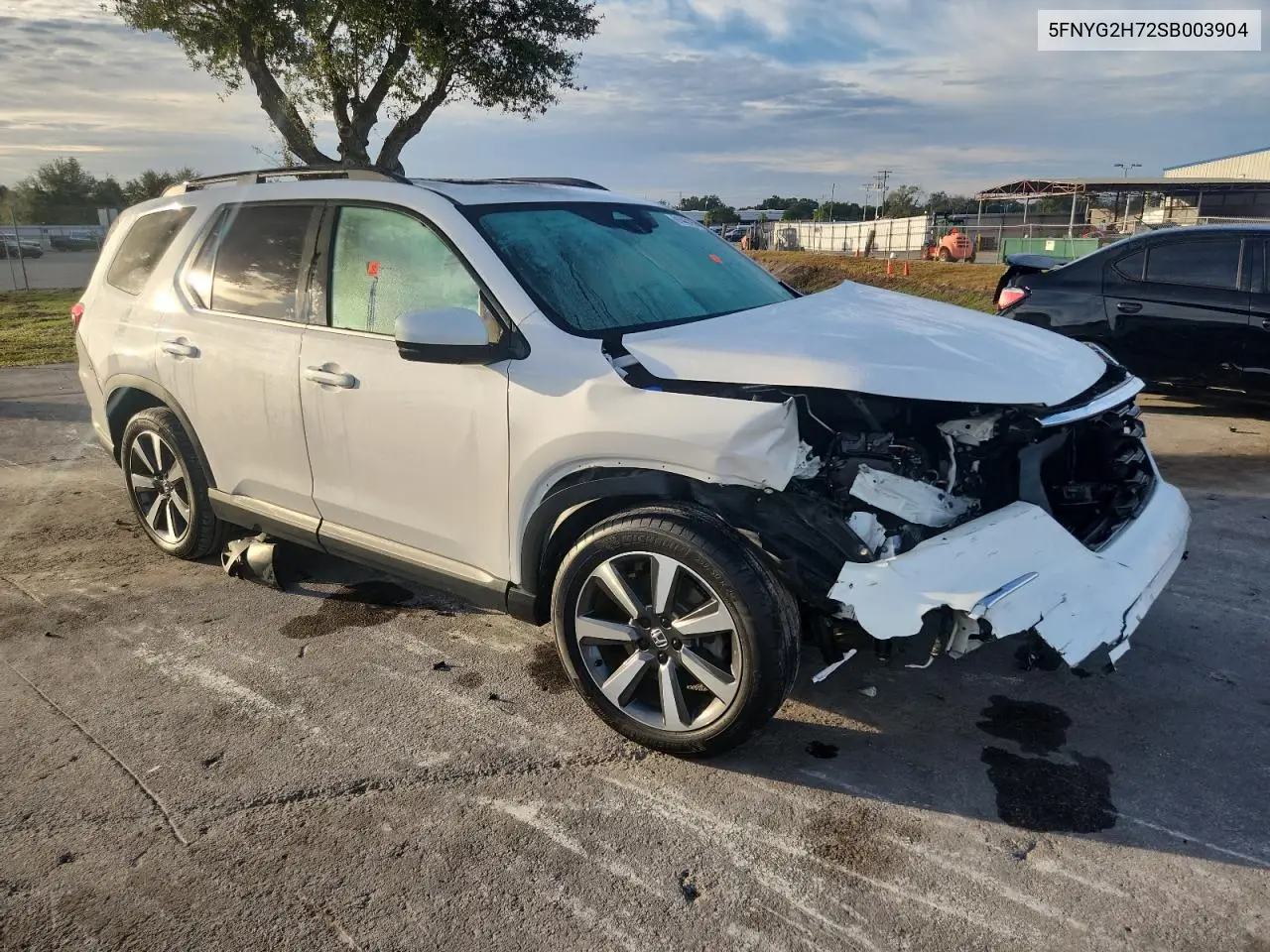 5FNYG2H72SB003904 2025 Honda Pilot Touring
