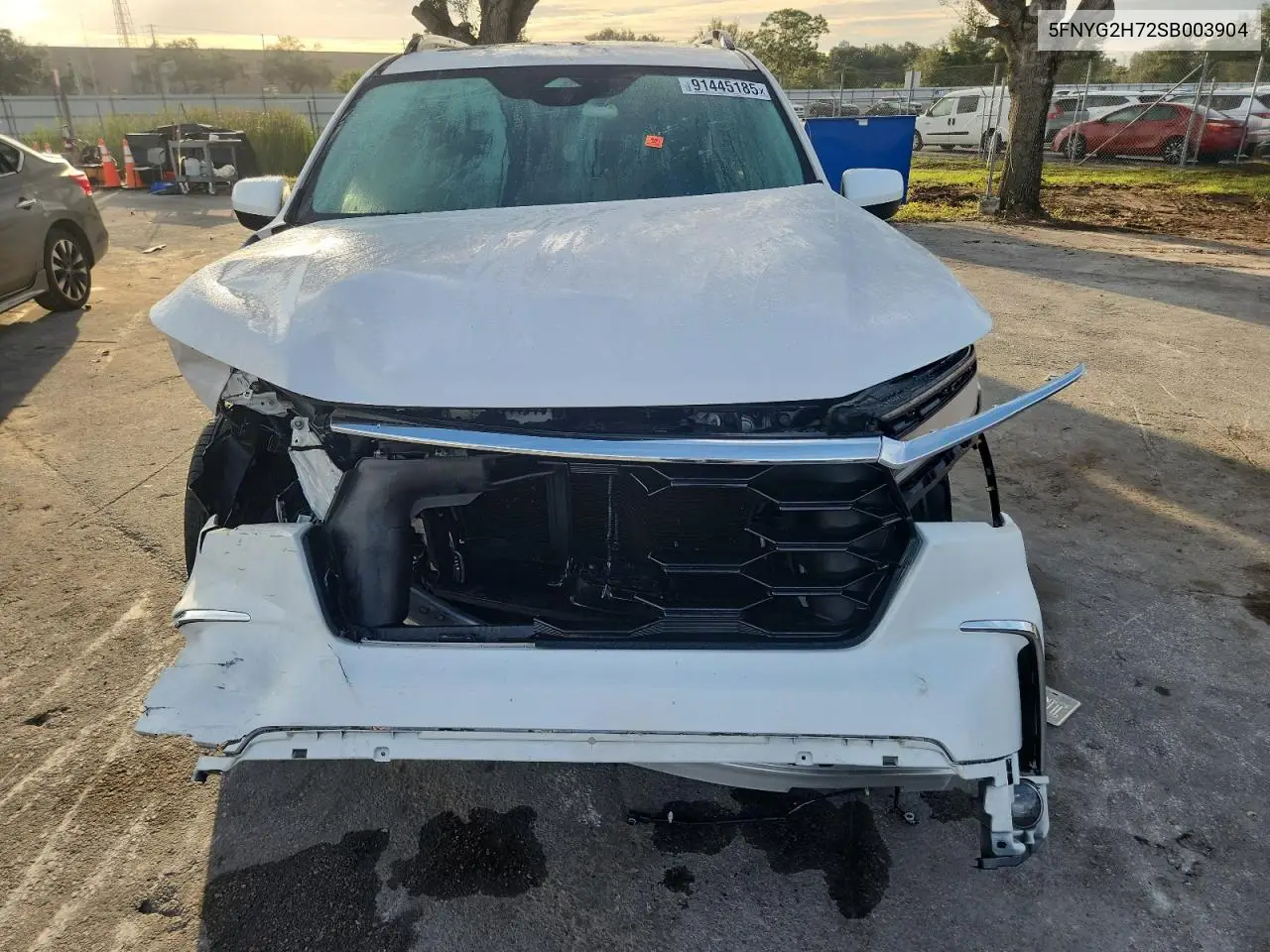 5FNYG2H72SB003904 2025 Honda Pilot Touring