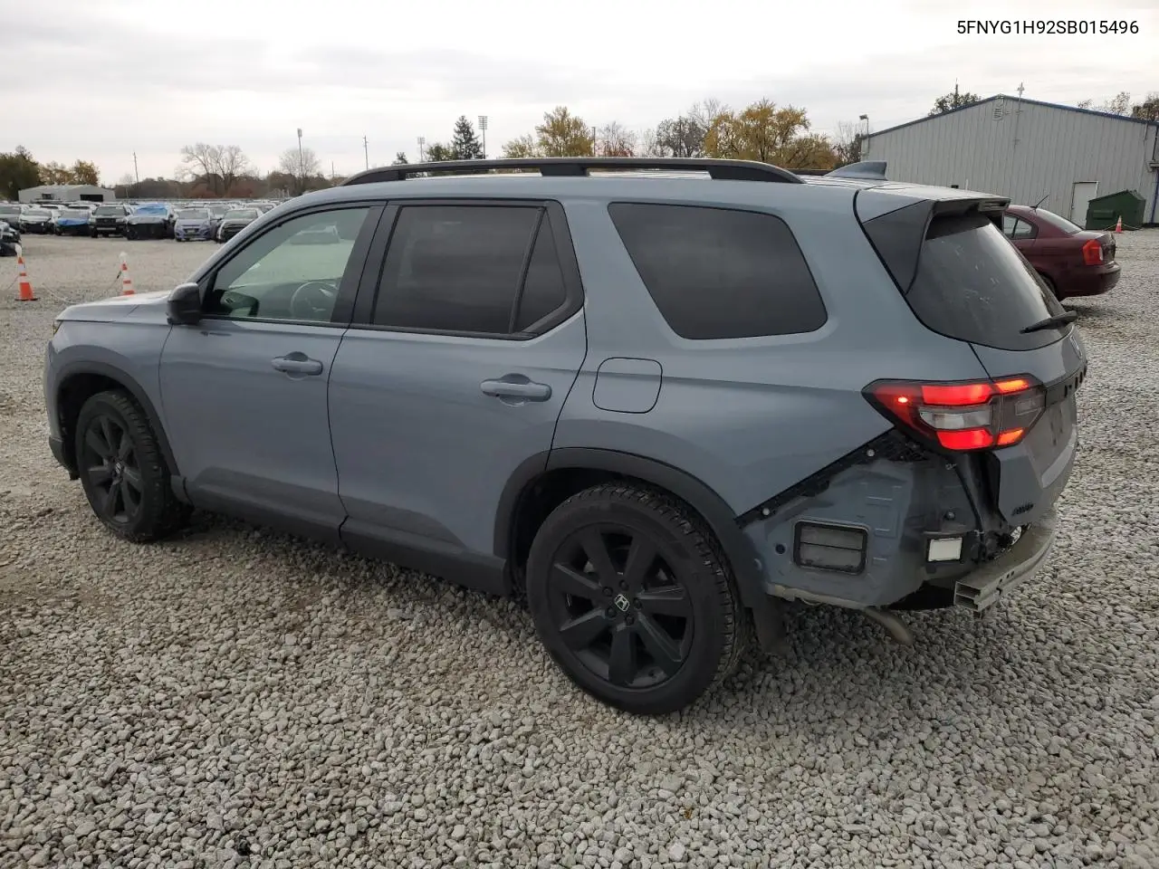 5FNYG1H92SB015496 2025 Honda Pilot Black