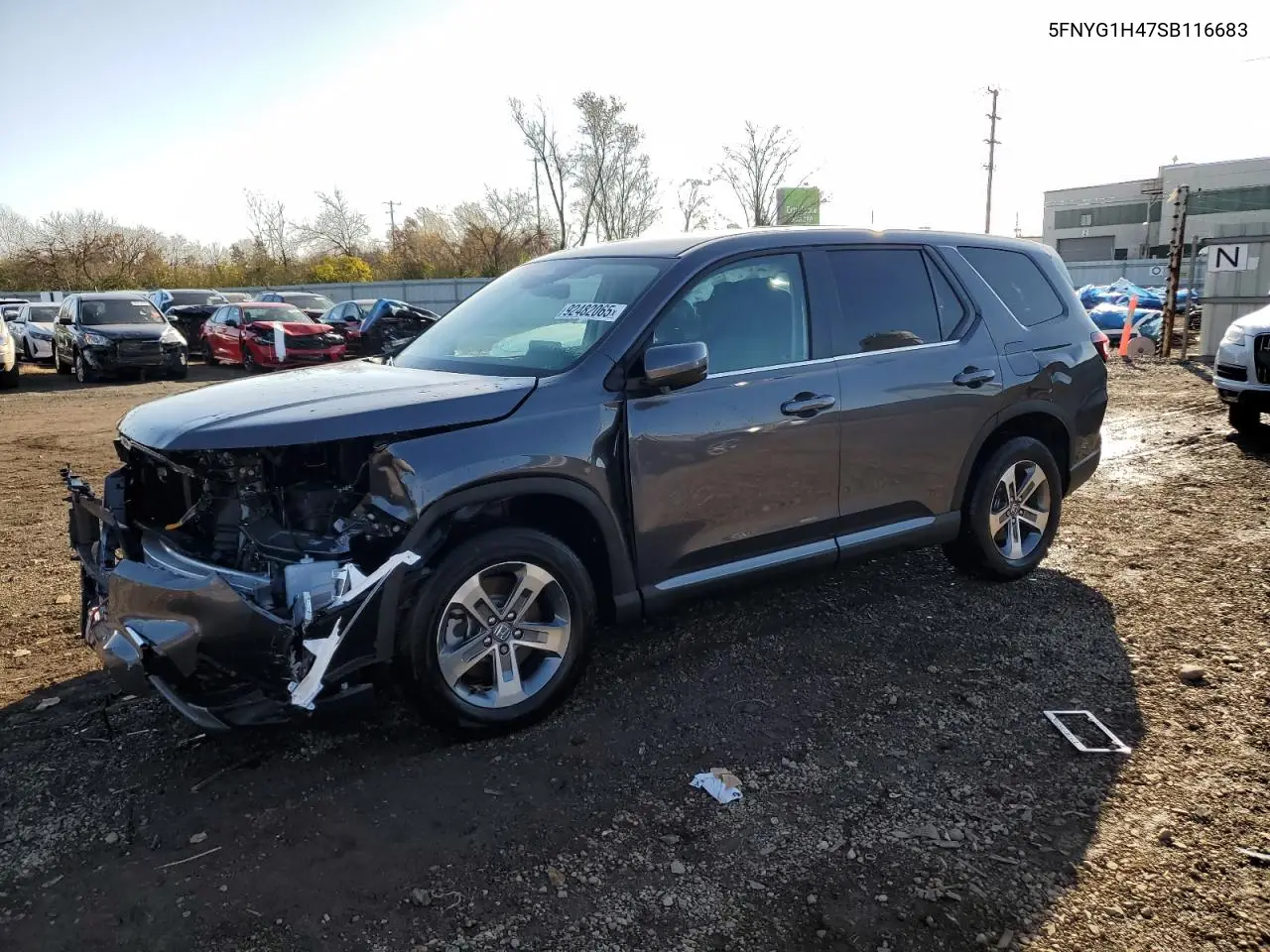 5FNYG1H47SB116683 2025 Honda Pilot Exl