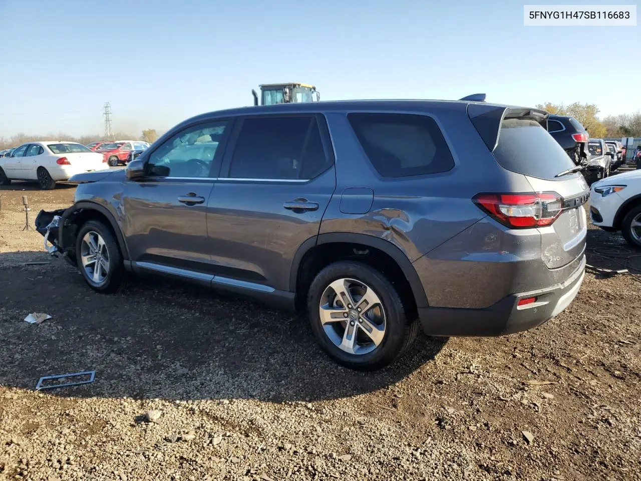 5FNYG1H47SB116683 2025 Honda Pilot Exl