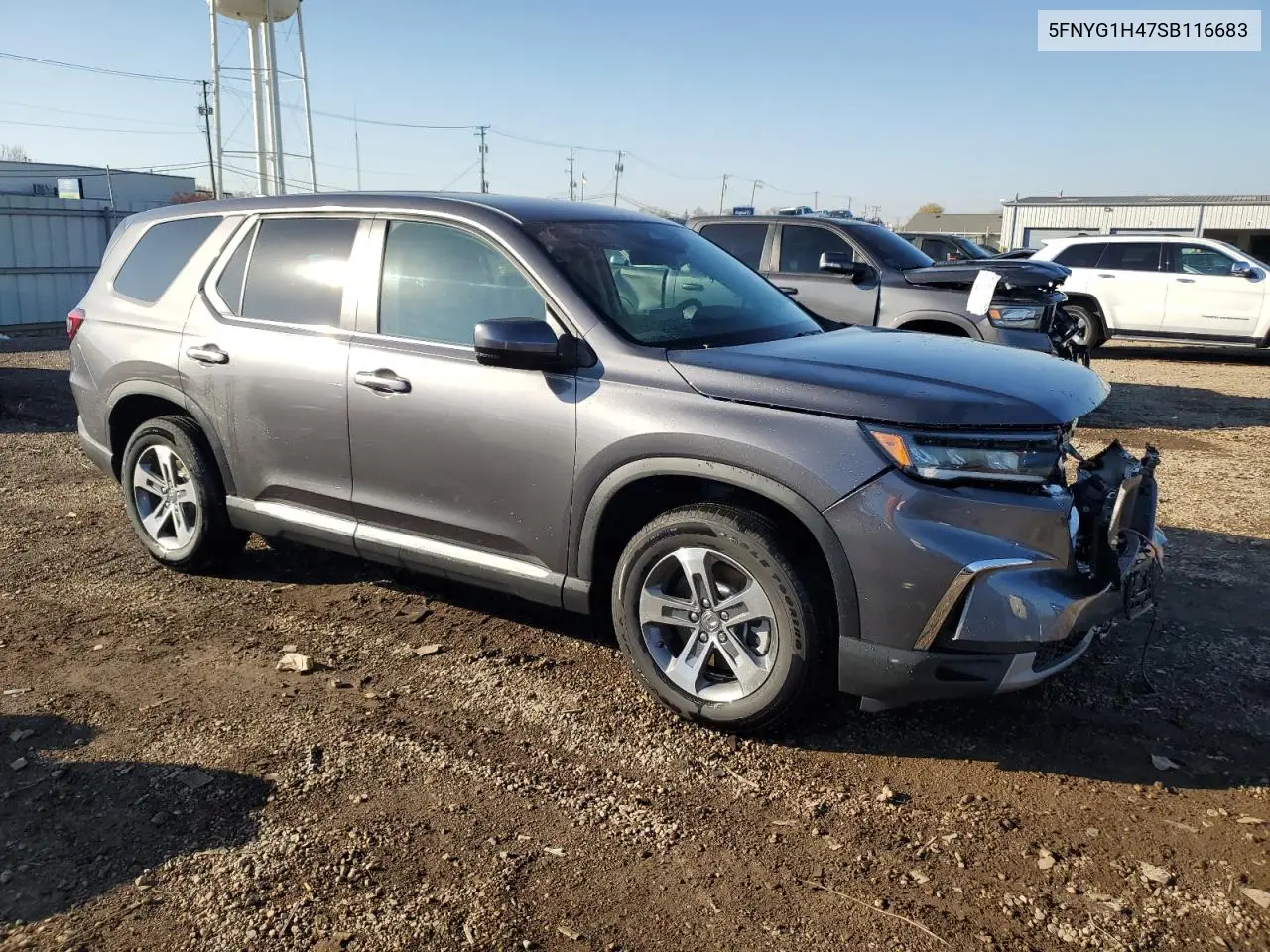 5FNYG1H47SB116683 2025 Honda Pilot Exl