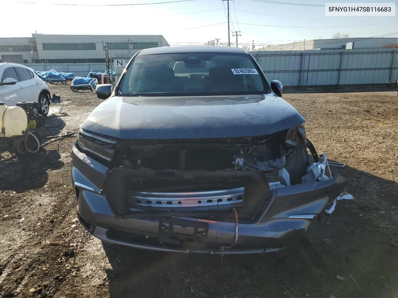 5FNYG1H47SB116683 2025 Honda Pilot Exl