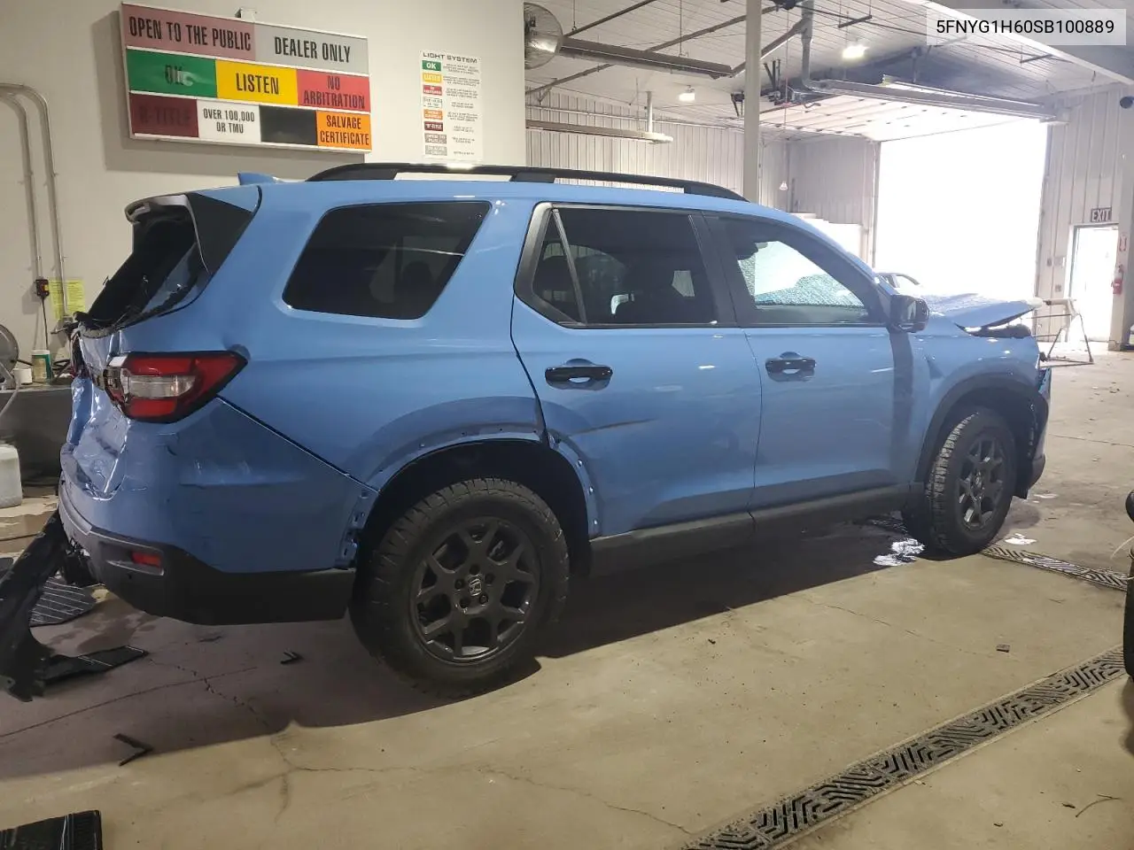 5FNYG1H60SB100889 2025 Honda Pilot Trailsport