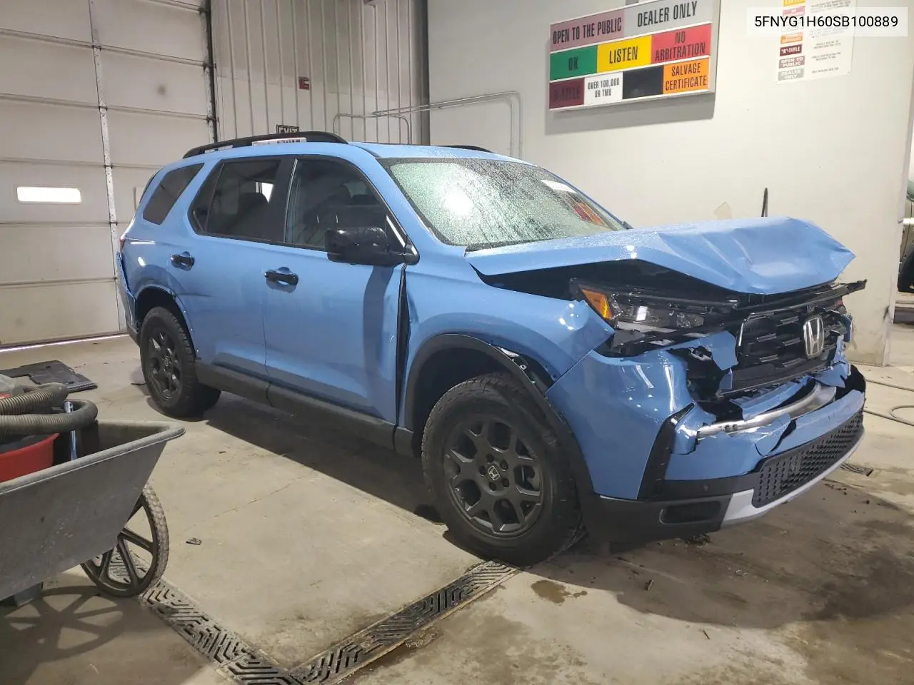 5FNYG1H60SB100889 2025 Honda Pilot Trailsport