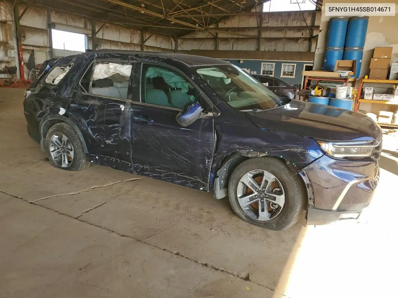 5FNYG1H45SB014671 2025 Honda Pilot Exl
