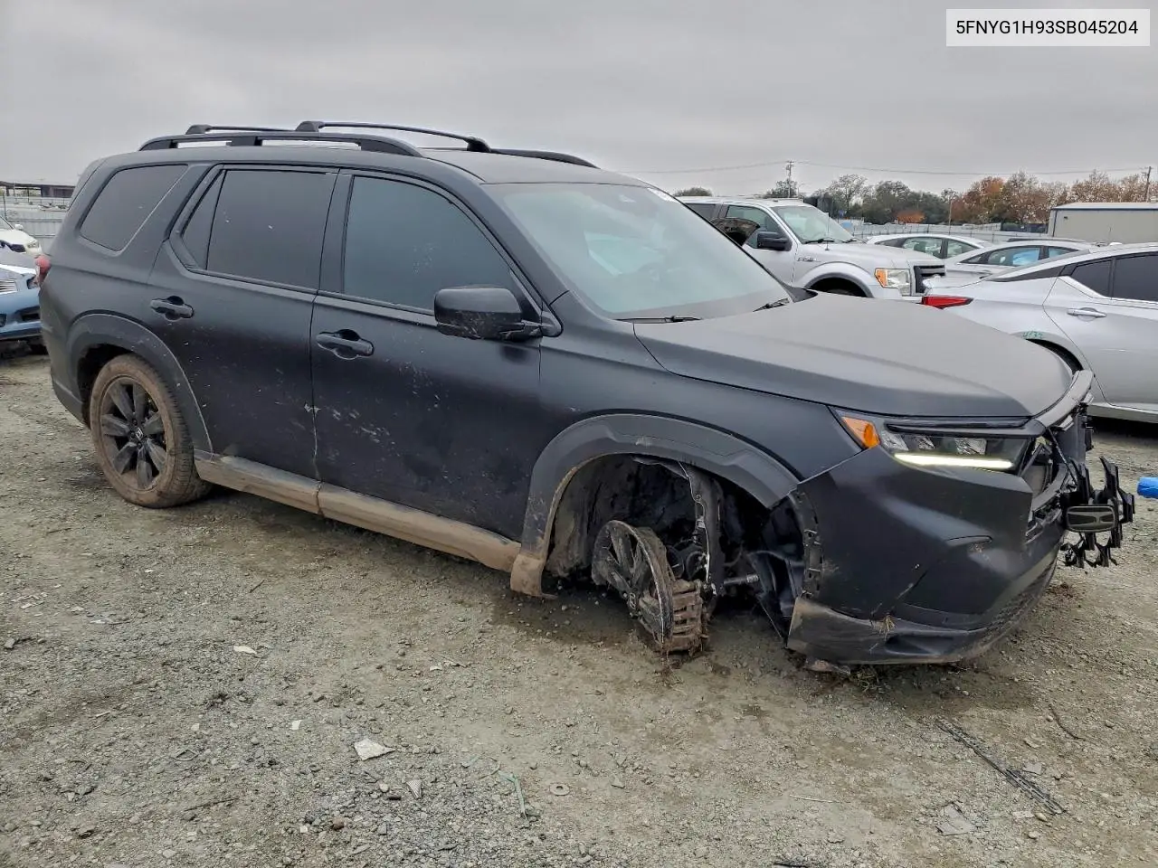 5FNYG1H93SB045204 2025 Honda Pilot Black