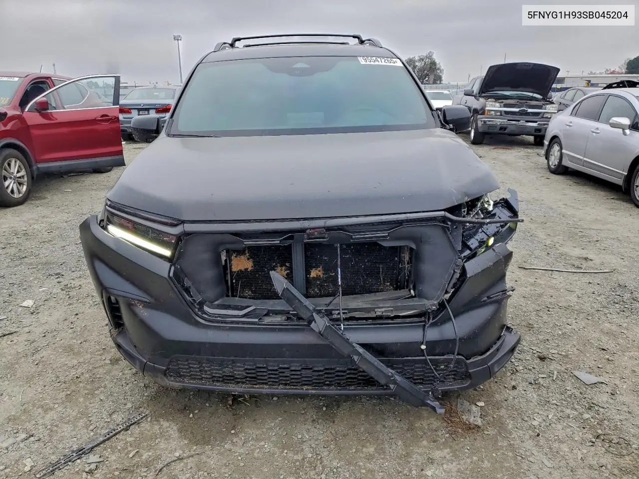 5FNYG1H93SB045204 2025 Honda Pilot Black