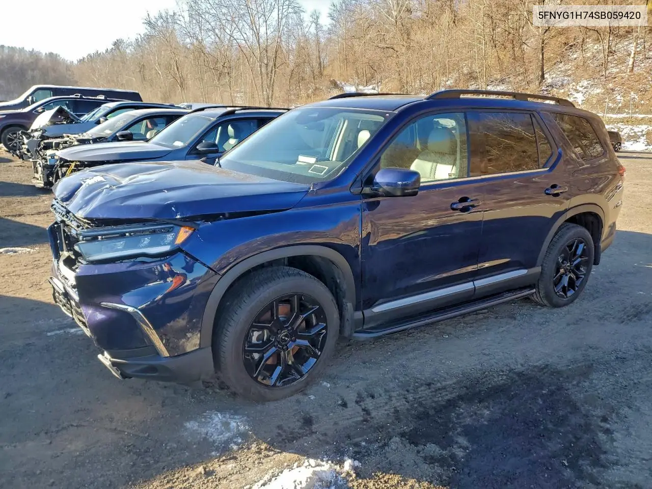 5FNYG1H74SB059420 2025 Honda Pilot Touring