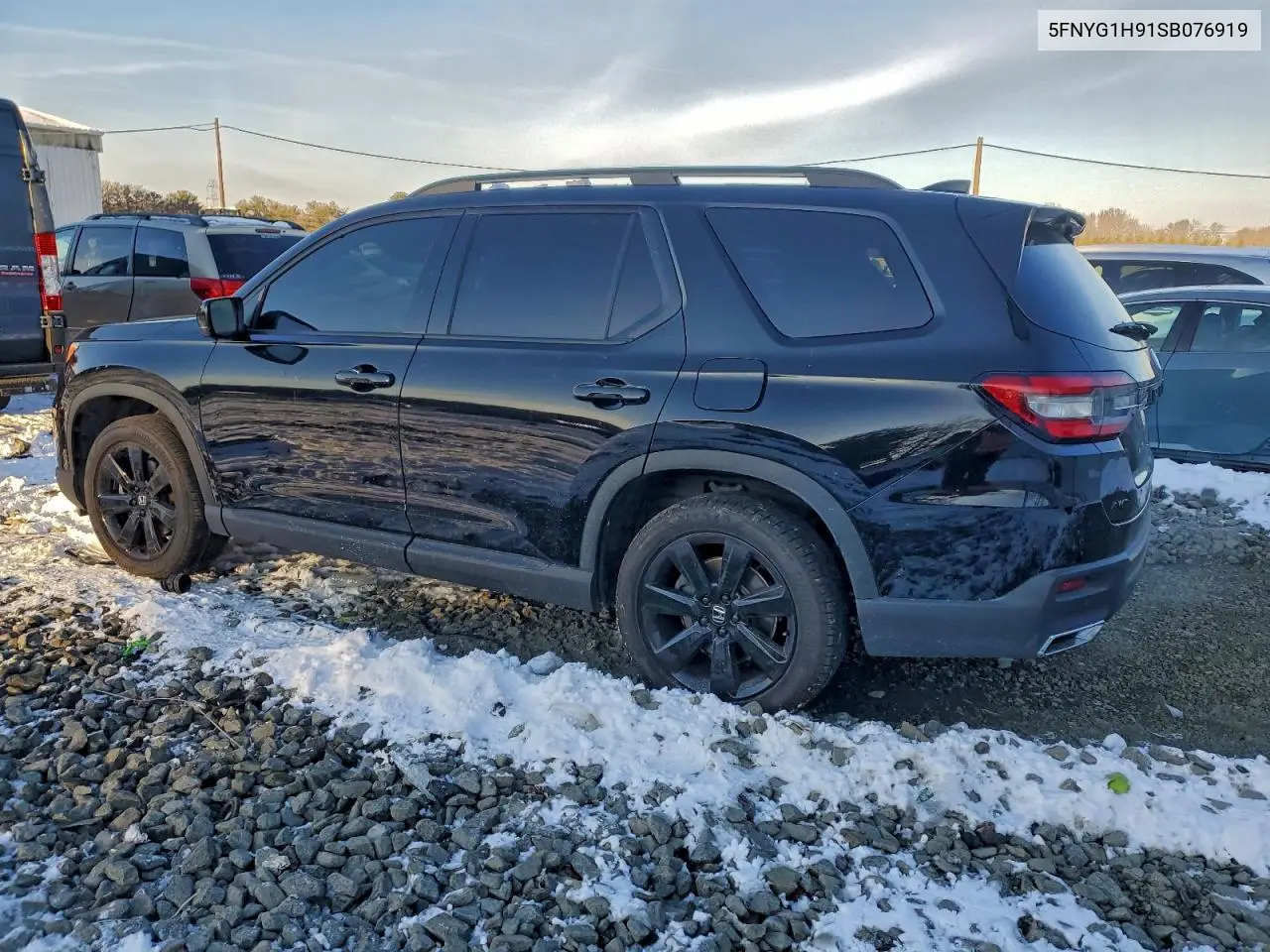 5FNYG1H91SB076919 2025 Honda Pilot Black