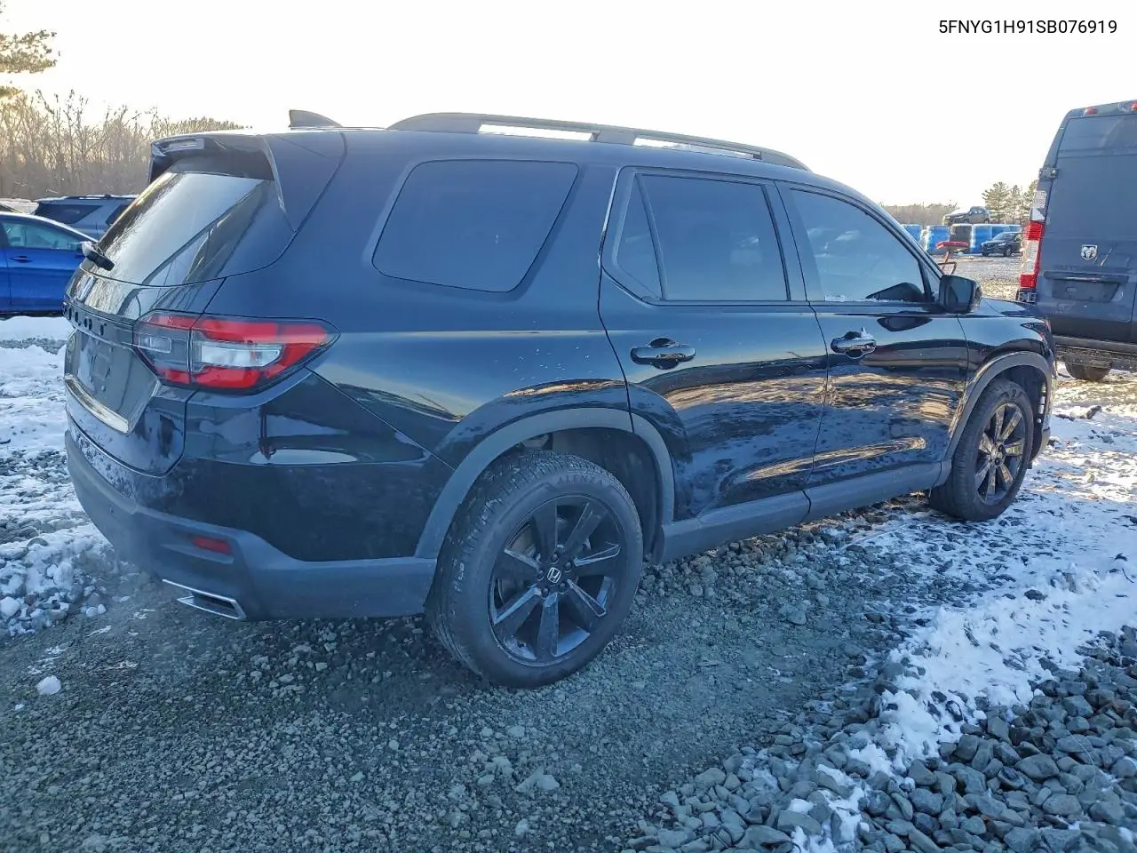5FNYG1H91SB076919 2025 Honda Pilot Black