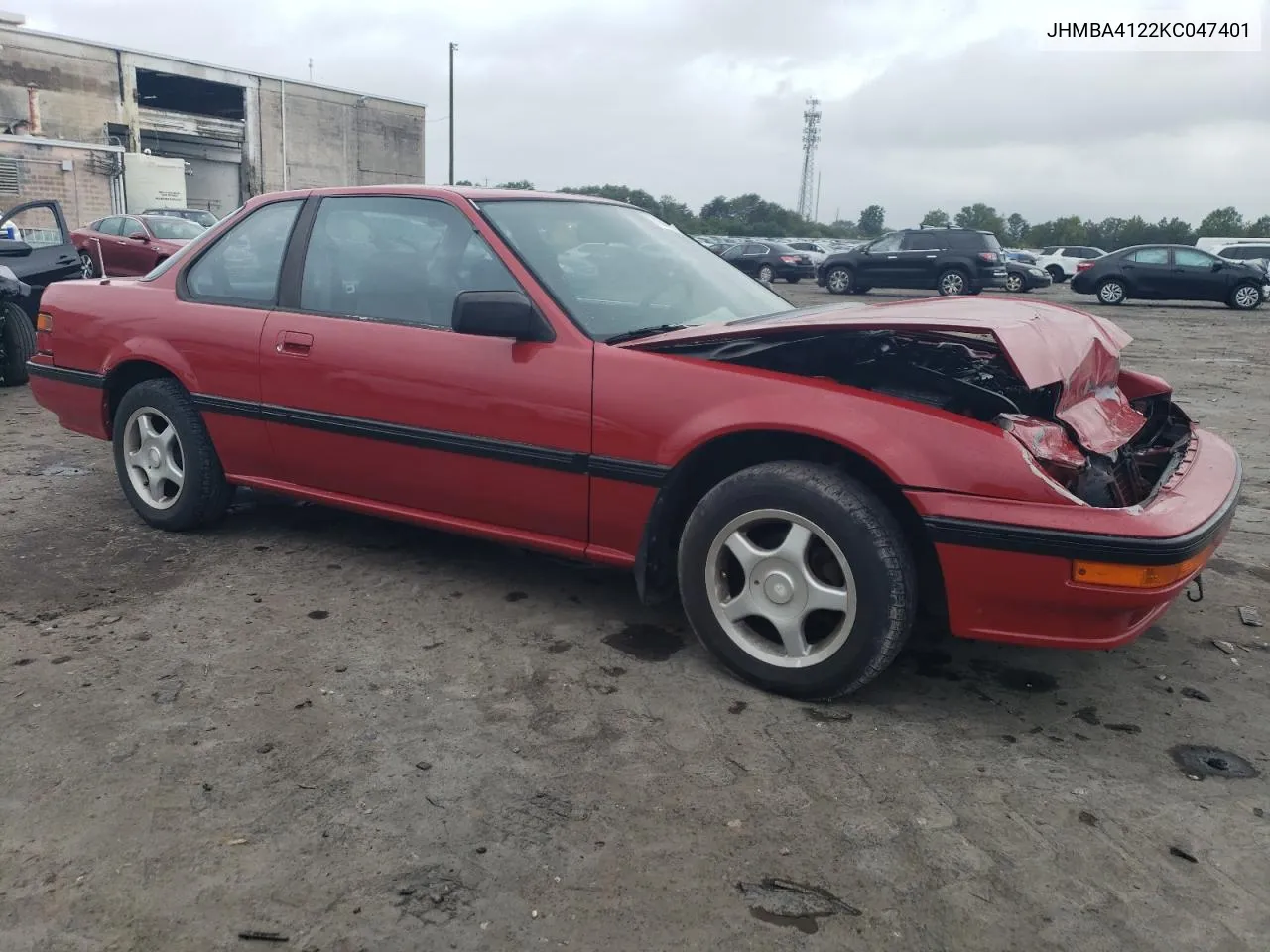 JHMBA4122KC047401 1989 Honda Prelude 2.0S