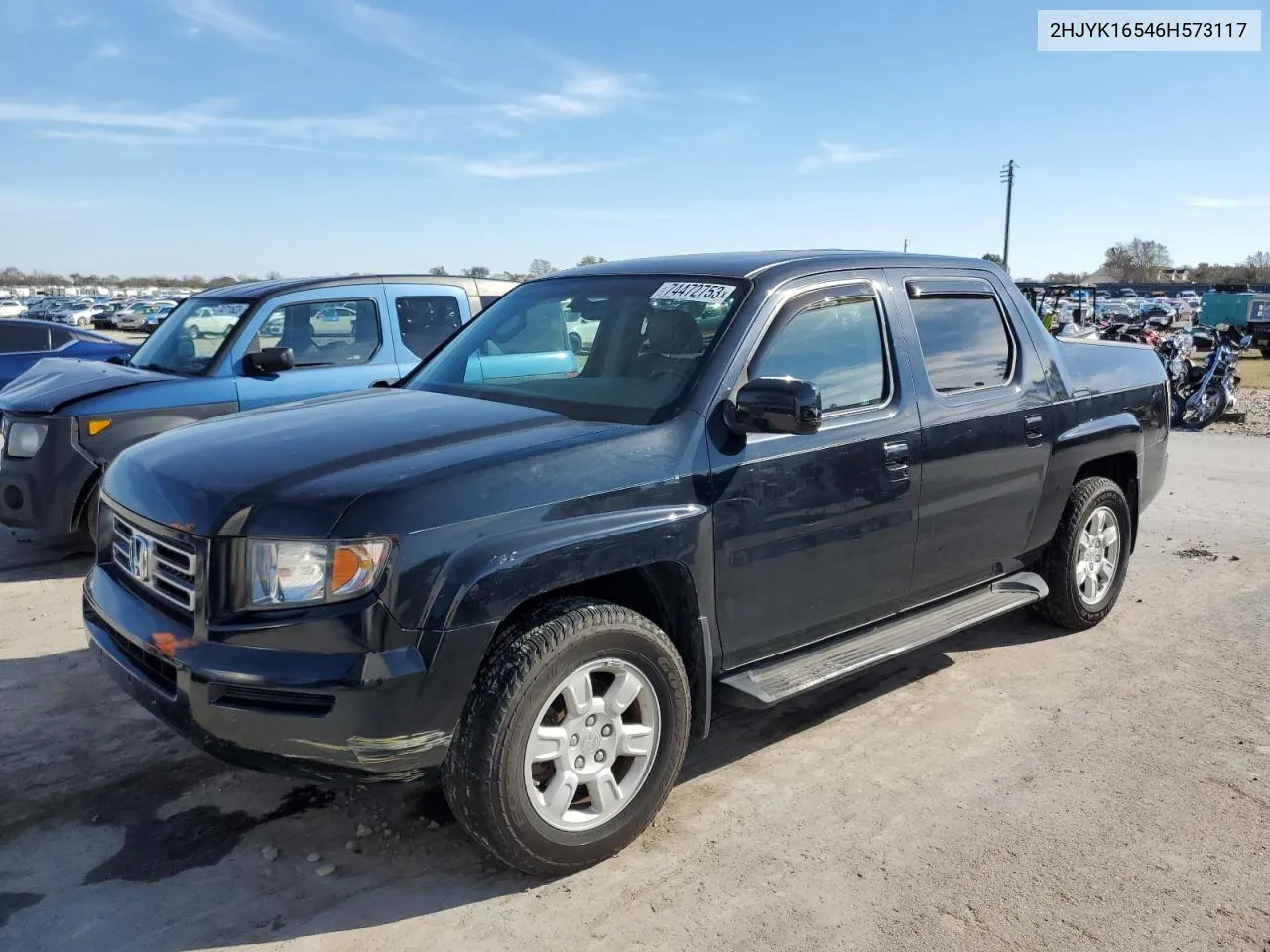 2HJYK16546H573117 2006 Honda Ridgeline Rtl