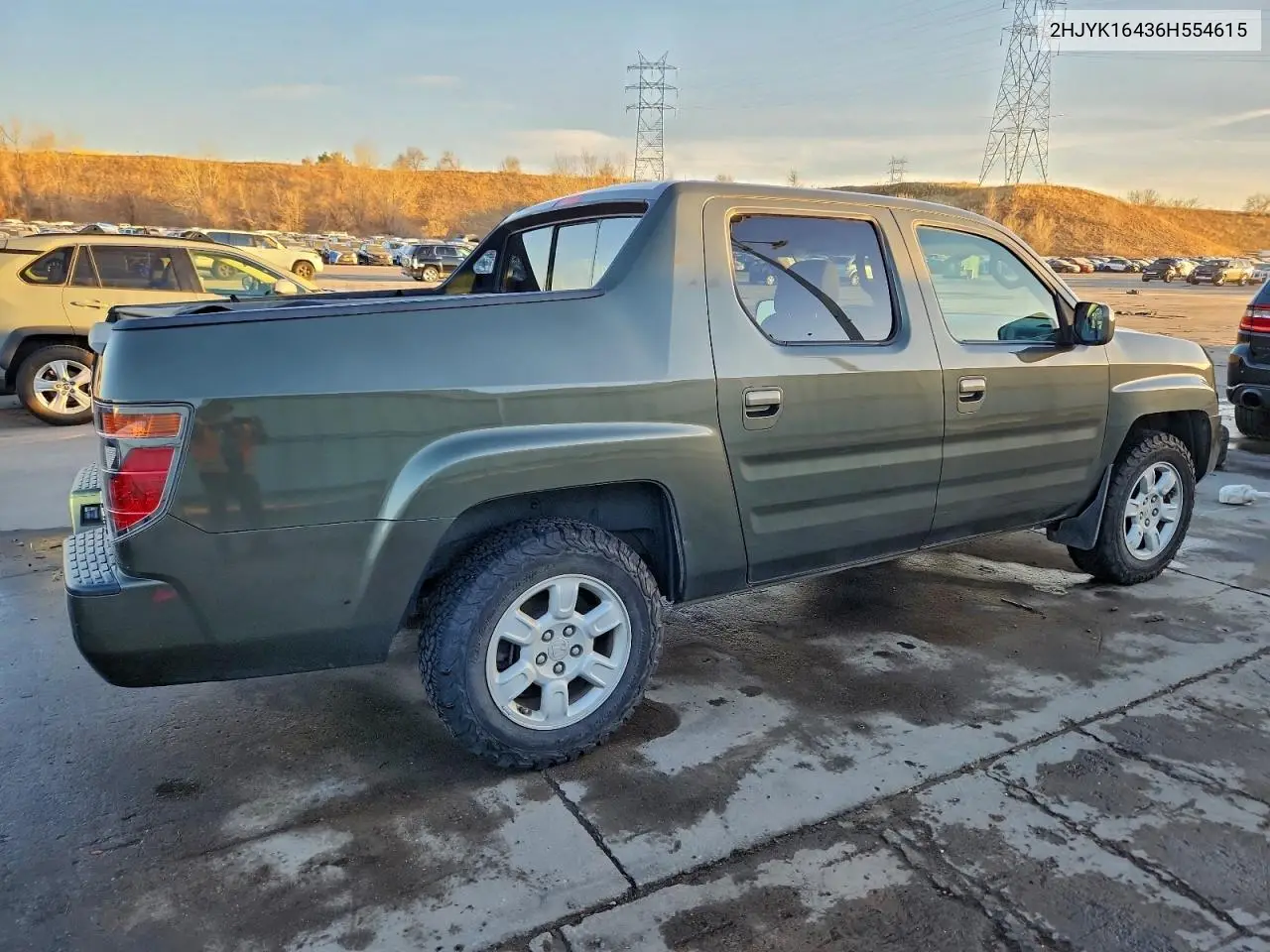 2HJYK16436H554615 2006 Honda Ridgeline Rts