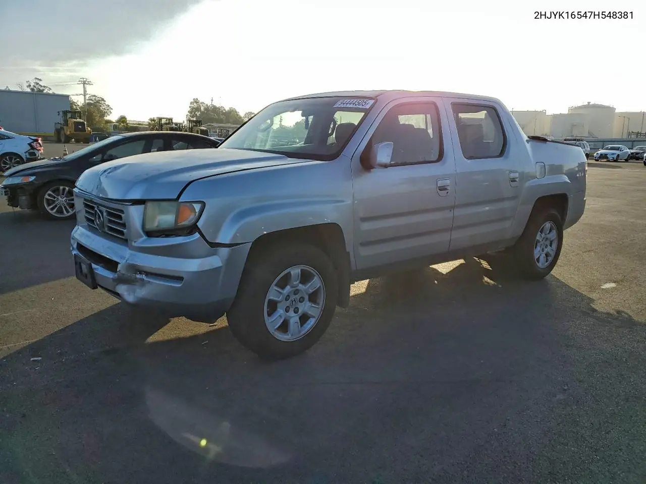 2HJYK16547H548381 2007 Honda Ridgeline Rtl