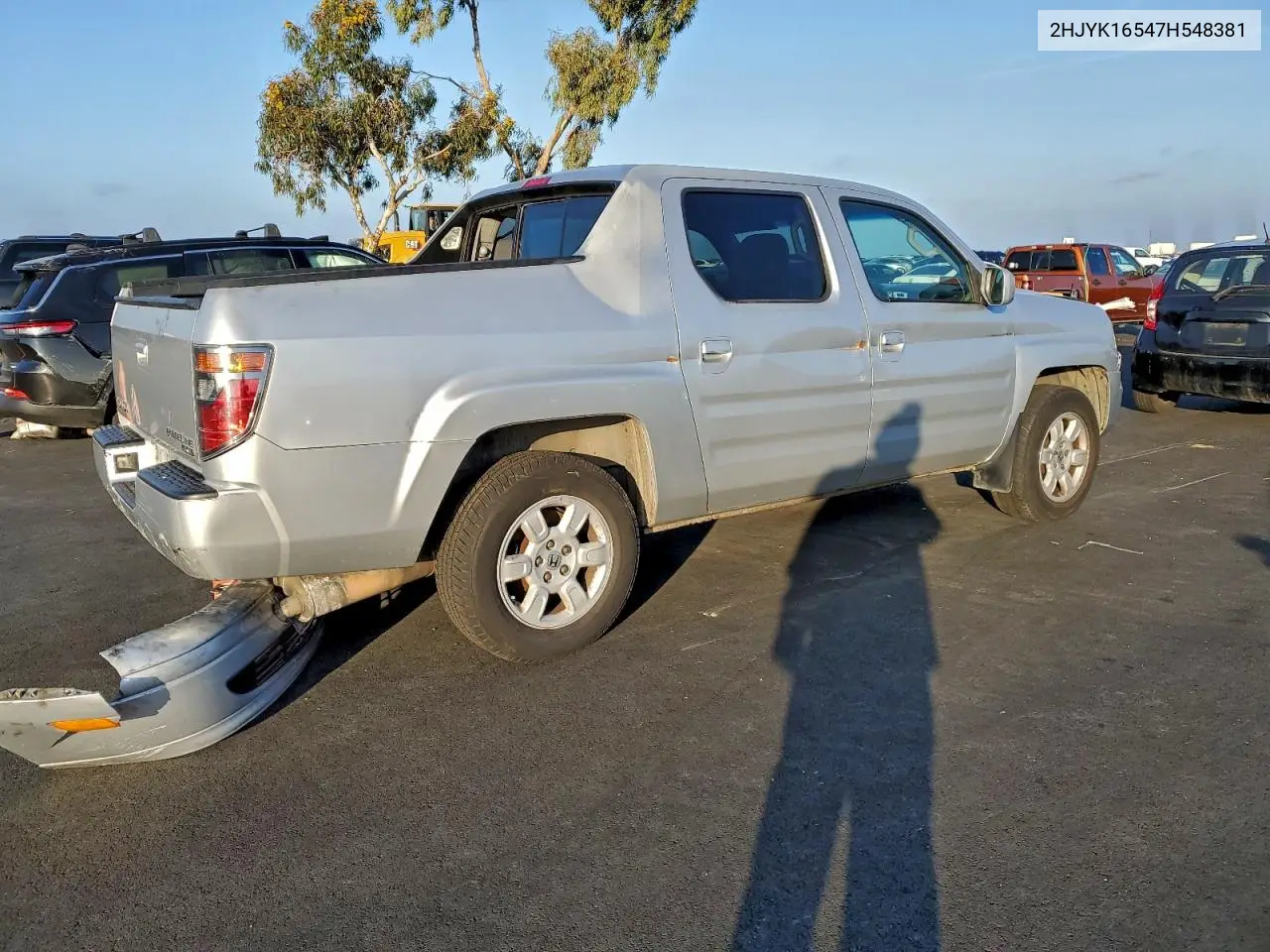2HJYK16547H548381 2007 Honda Ridgeline Rtl