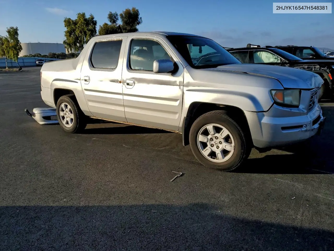 2HJYK16547H548381 2007 Honda Ridgeline Rtl