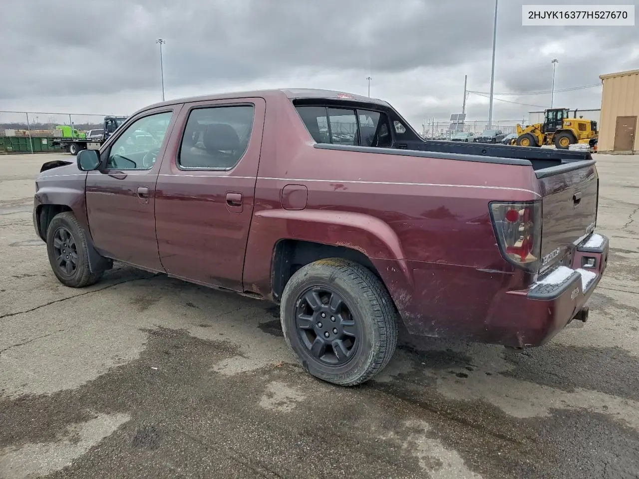 2HJYK16377H527670 2007 Honda Ridgeline Rtx
