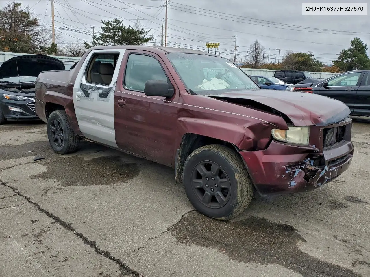 2HJYK16377H527670 2007 Honda Ridgeline Rtx