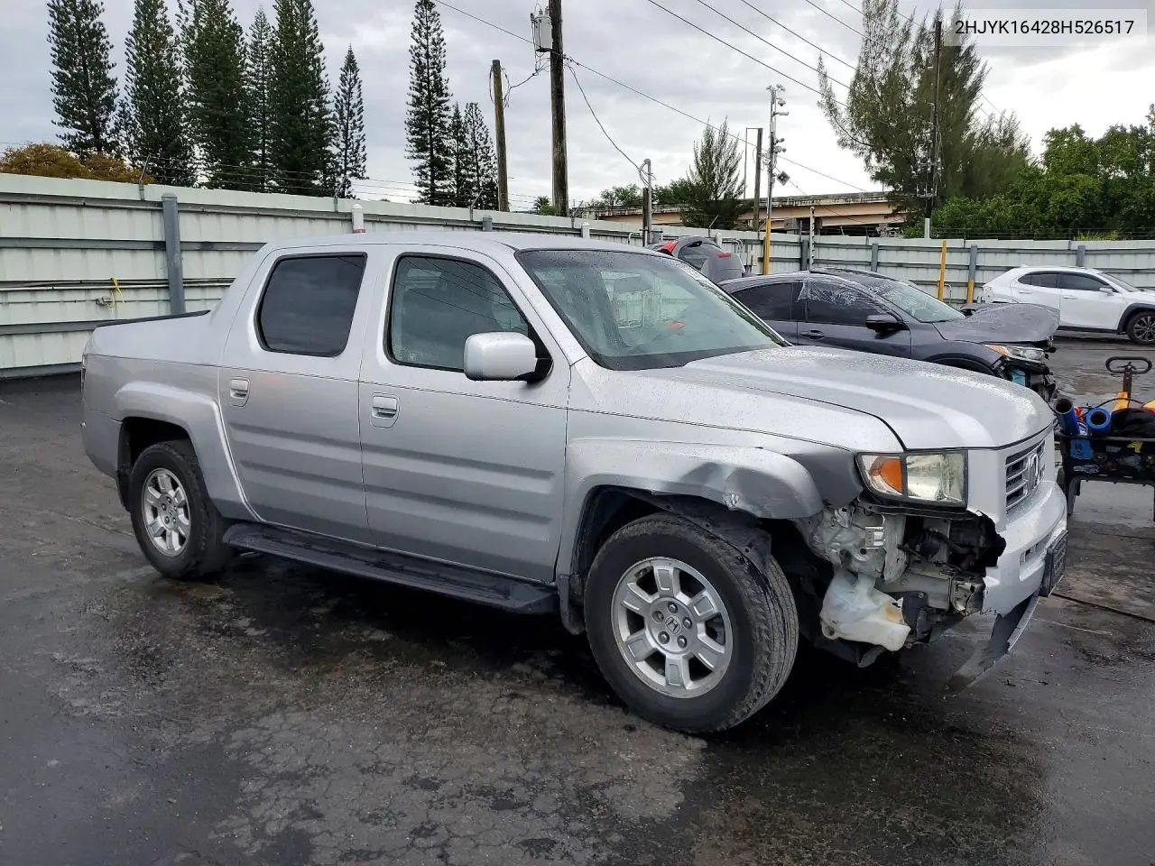 2HJYK16428H526517 2008 Honda Ridgeline Rts