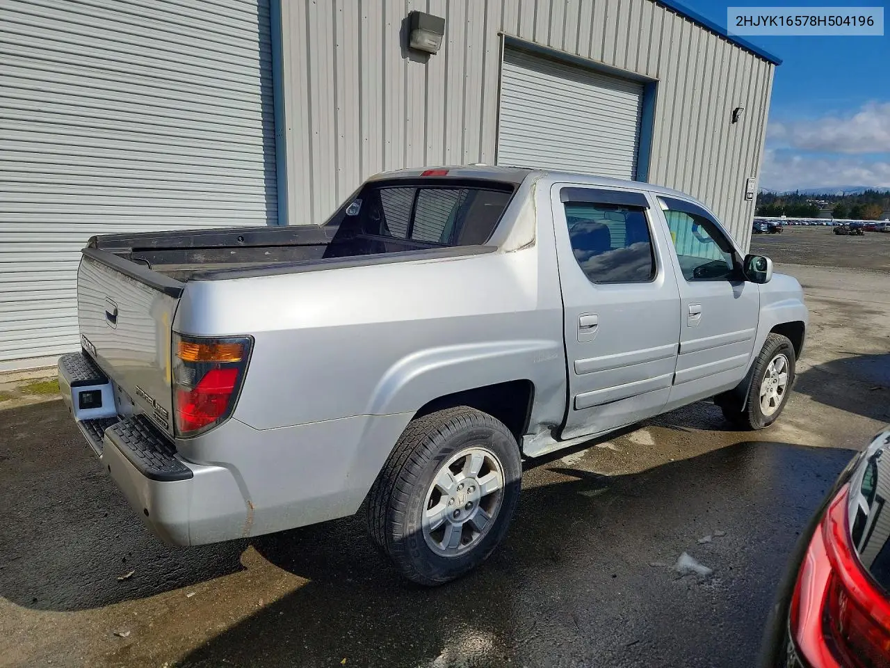 2HJYK16578H504196 2008 Honda Ridgeline Rtl