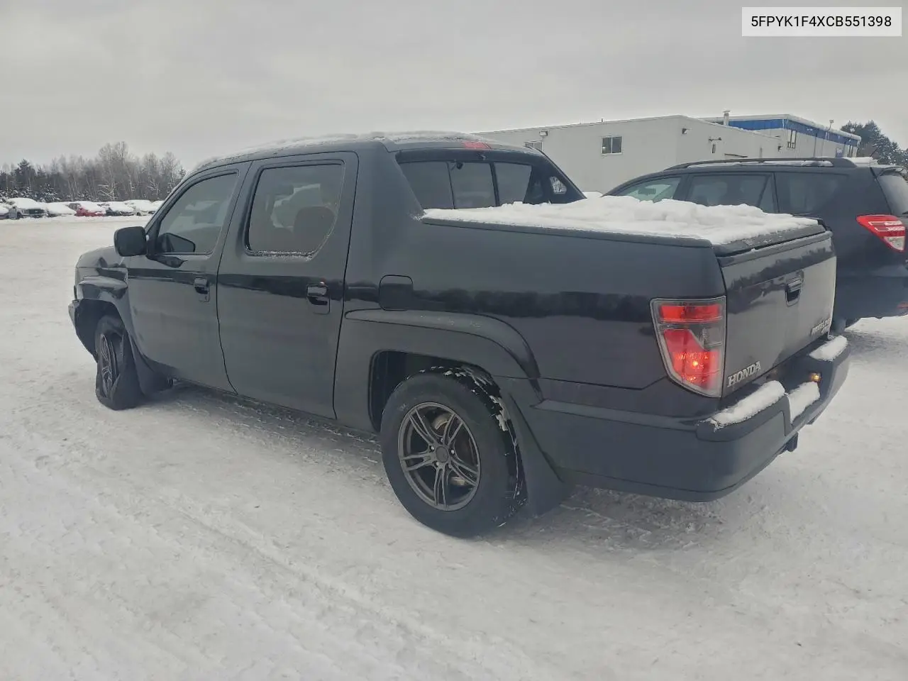 5FPYK1F4XCB551398 2012 Honda Ridgeline Rts