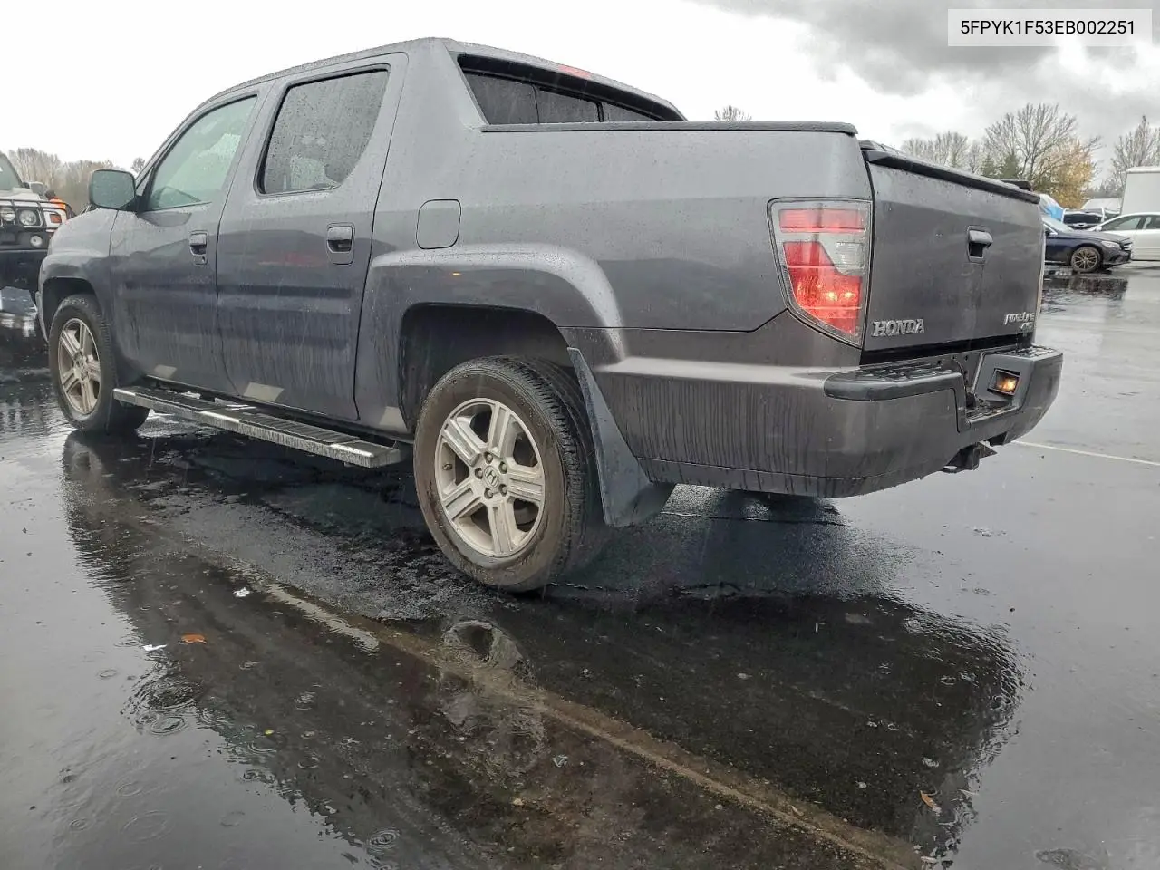 5FPYK1F53EB002251 2014 Honda Ridgeline Rtl