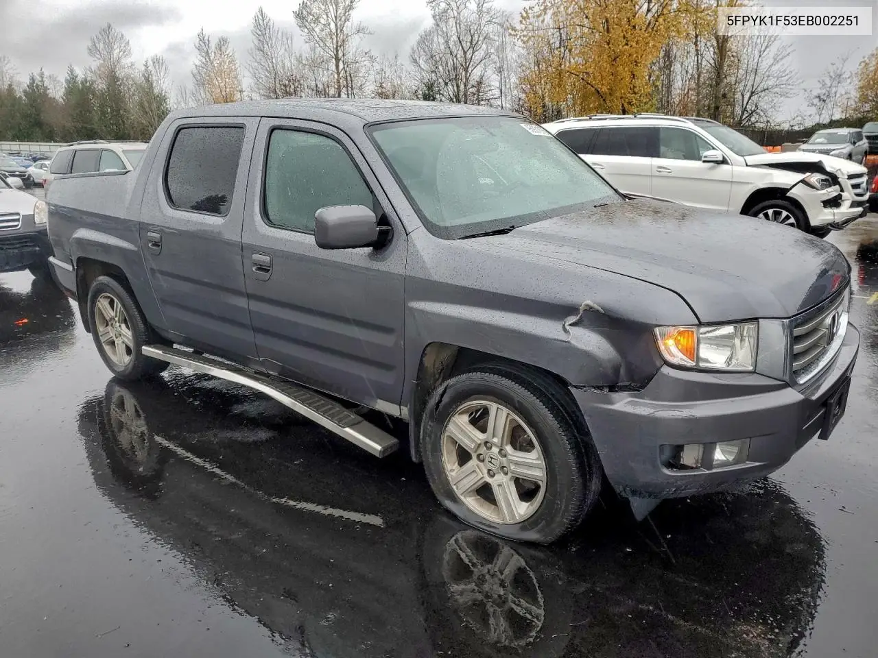 5FPYK1F53EB002251 2014 Honda Ridgeline Rtl