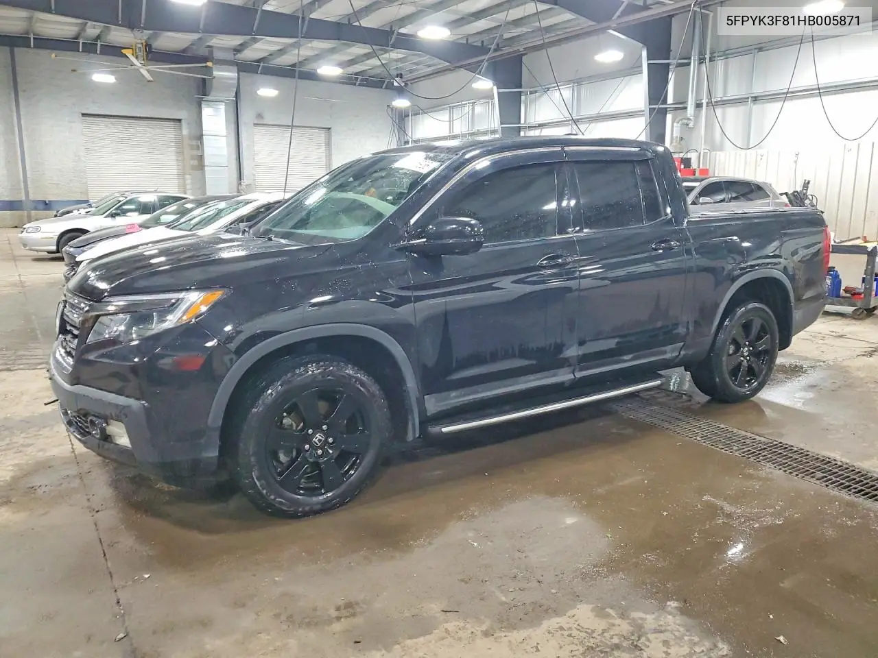 5FPYK3F81HB005871 2017 Honda Ridgeline Black Edition