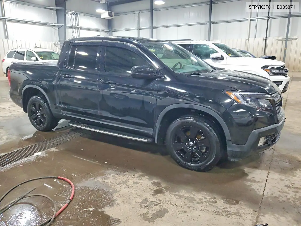 5FPYK3F81HB005871 2017 Honda Ridgeline Black Edition