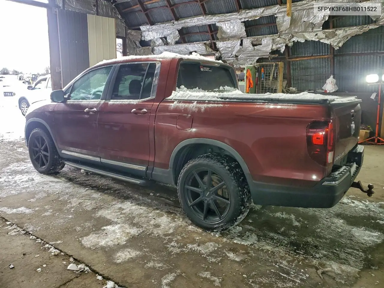 5FPYK3F68HB011522 2017 Honda Ridgeline Rtl