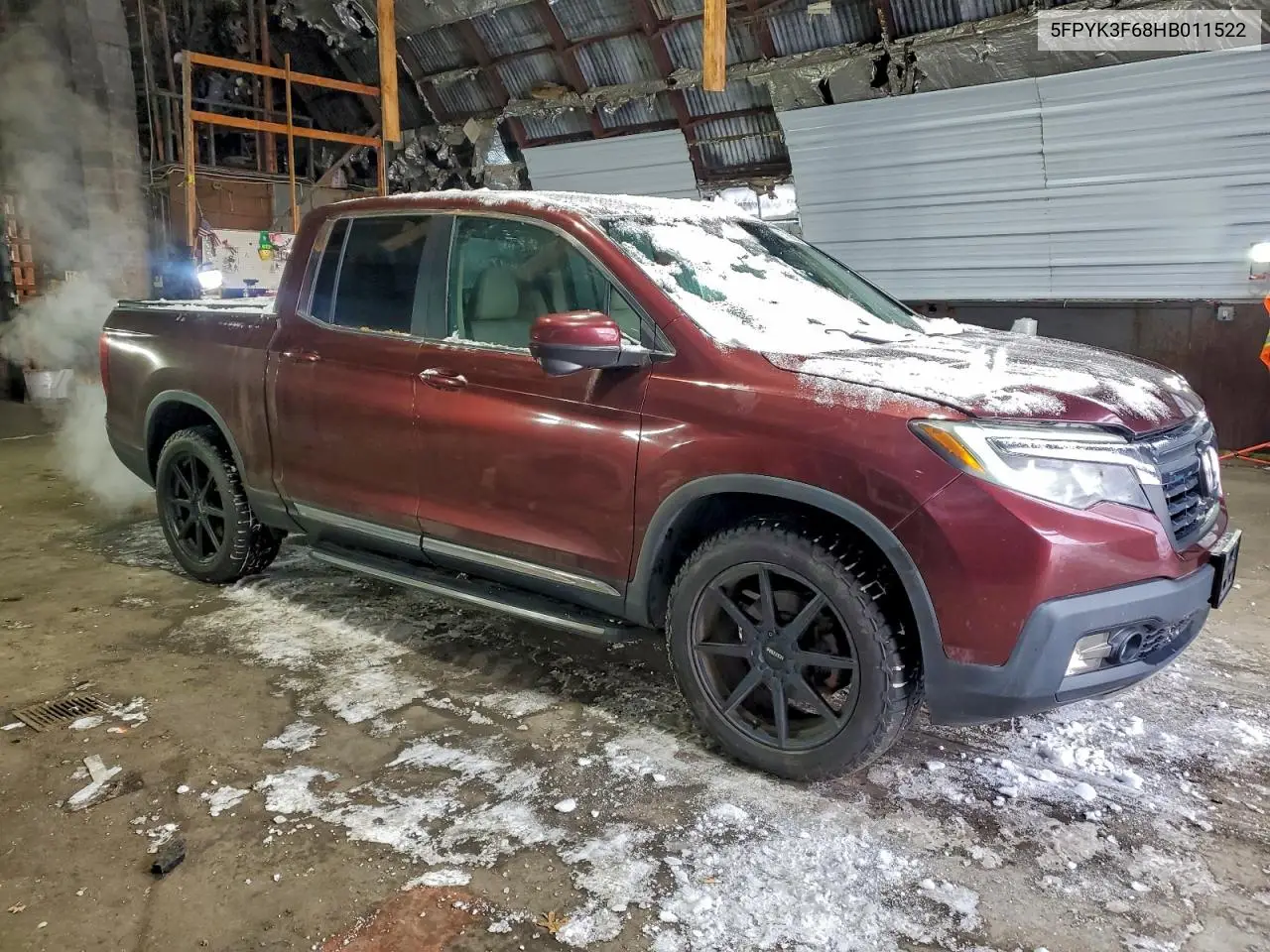 5FPYK3F68HB011522 2017 Honda Ridgeline Rtl