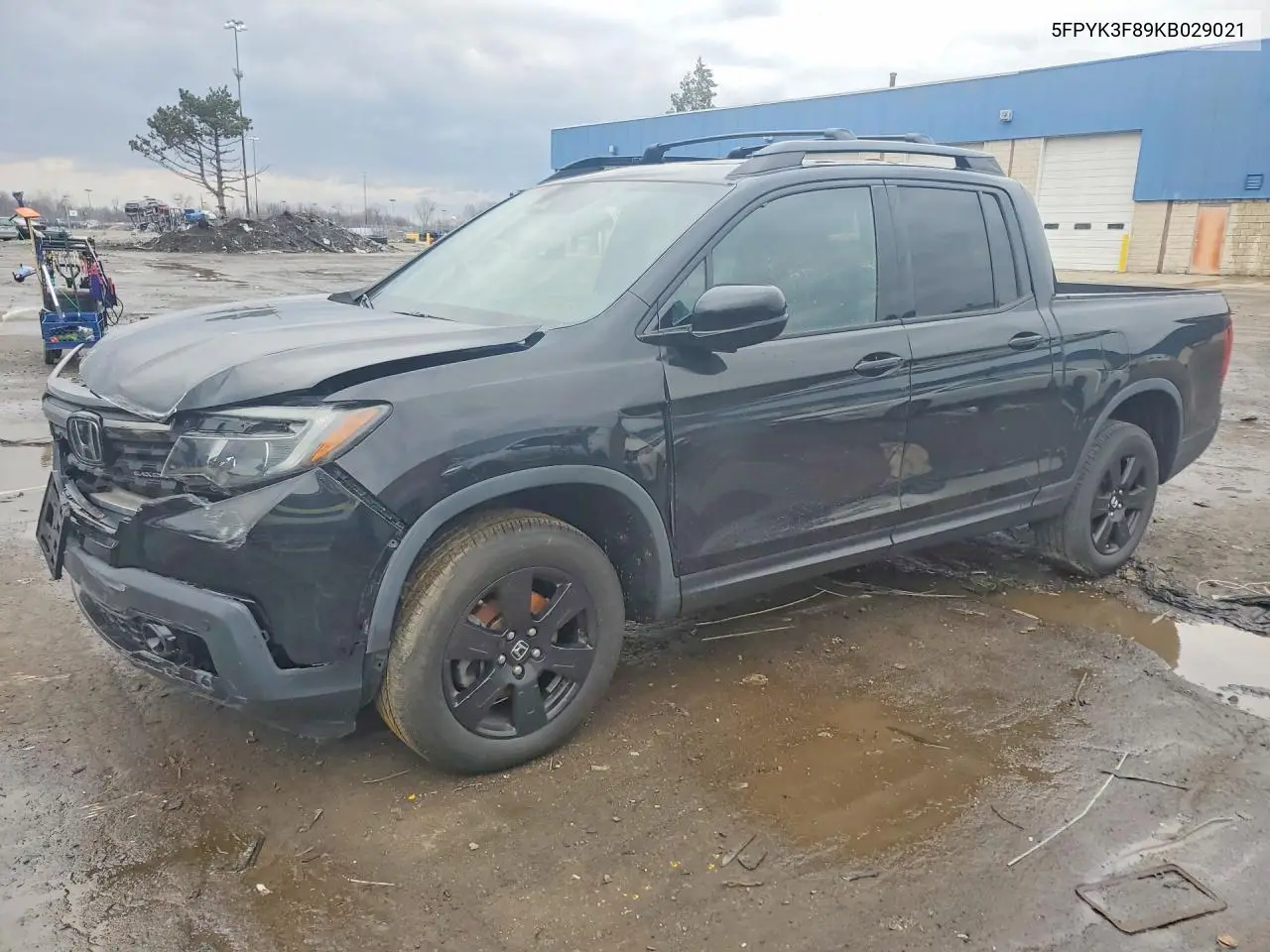 5FPYK3F89KB029021 2019 Honda Ridgeline Black Edition