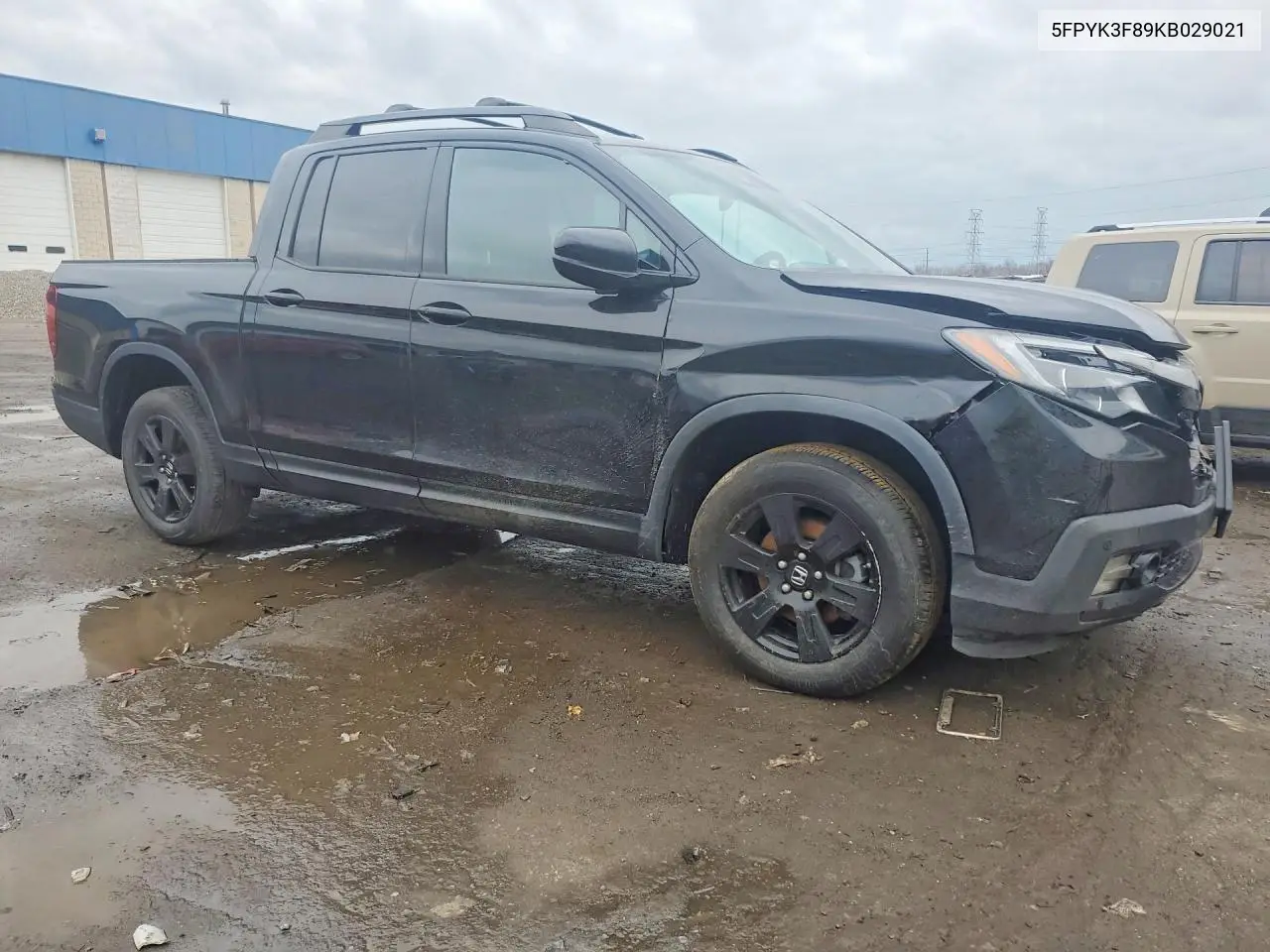 5FPYK3F89KB029021 2019 Honda Ridgeline Black Edition
