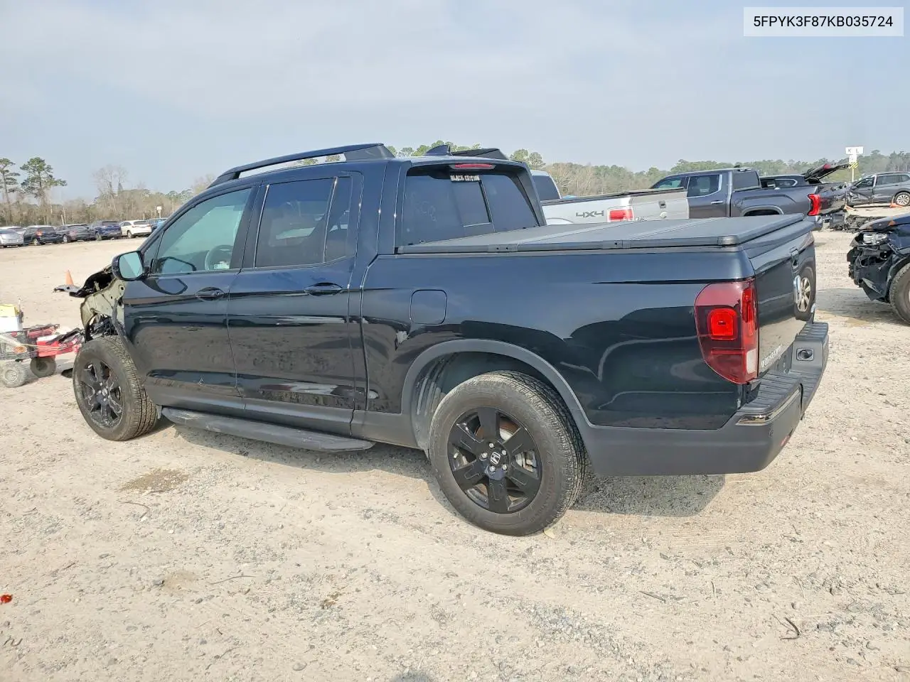 5FPYK3F87KB035724 2019 Honda Ridgeline Black Edition