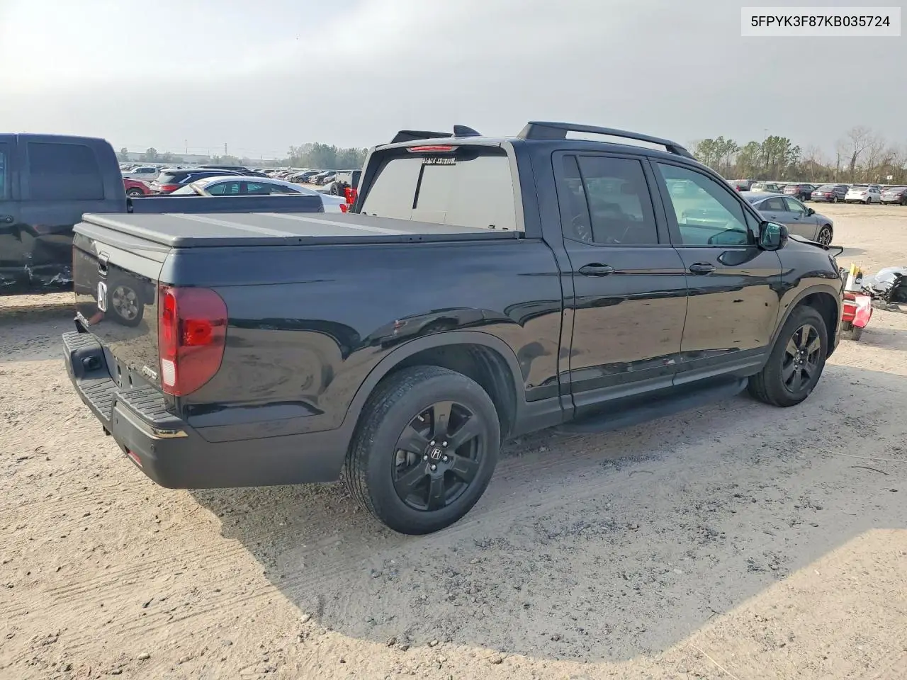 5FPYK3F87KB035724 2019 Honda Ridgeline Black Edition