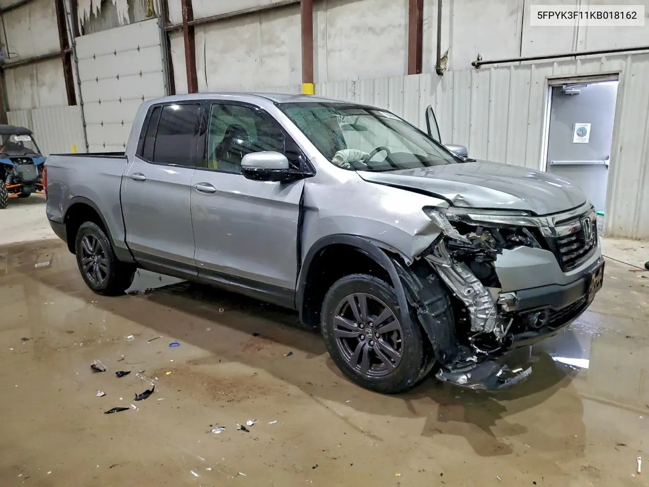 5FPYK3F11KB018162 2019 Honda Ridgeline Sport