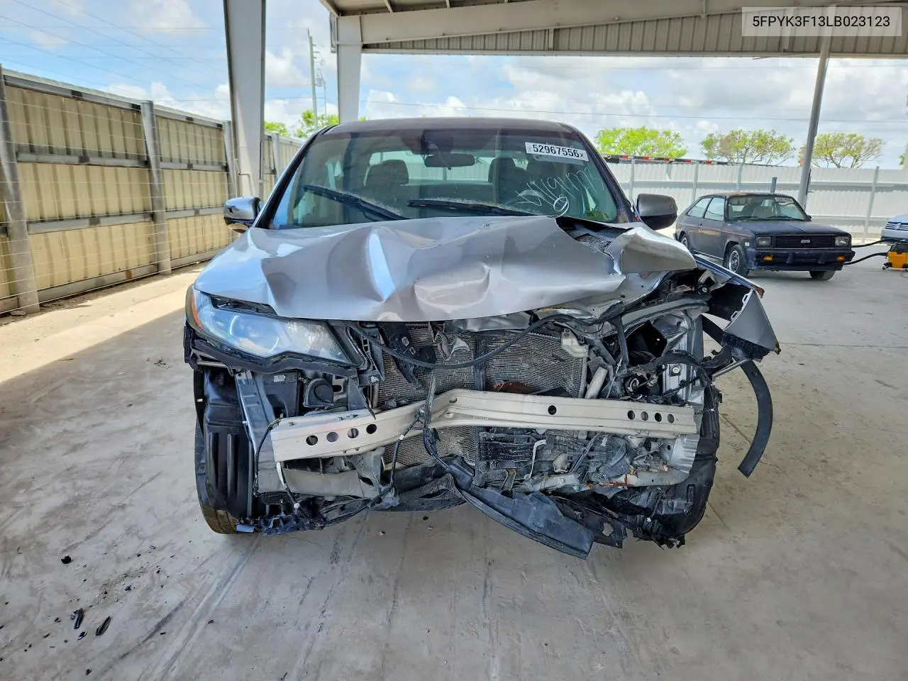 2020 Honda Ridgeline Sport VIN: 5FPYK3F13LB023123 Lot: 52967556