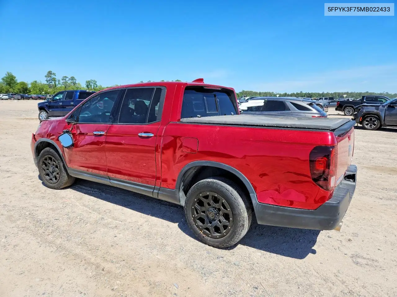 5FPYK3F75MB022433 2021 Honda Ridgeline Rtl